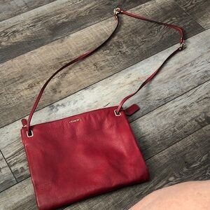 Coach Cherry Red Crossbody Bag